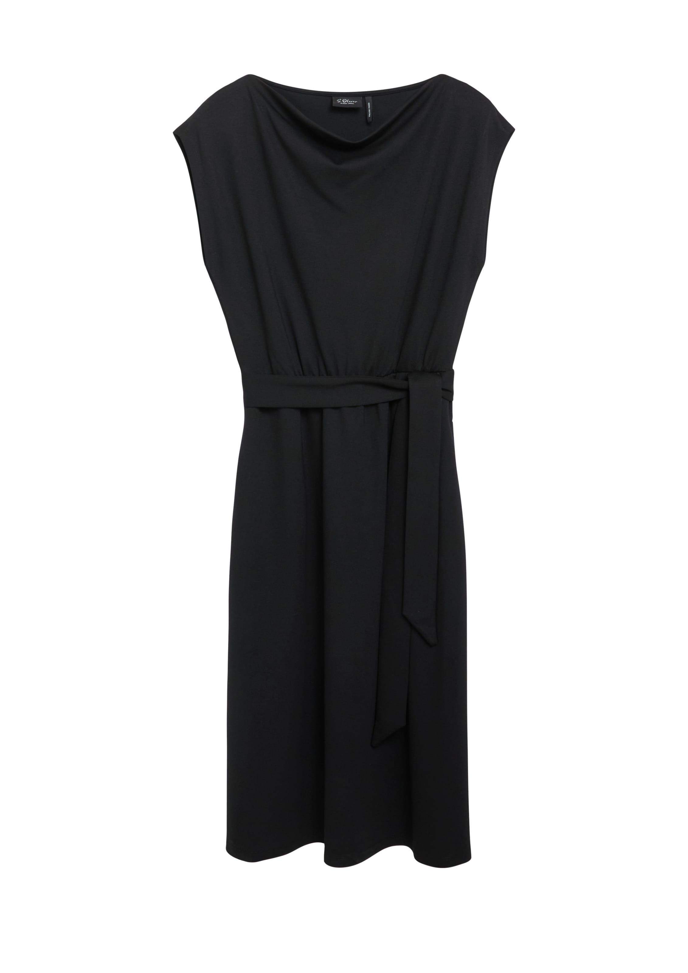 s.Oliver Kleid in Schwarz: Vorderseite