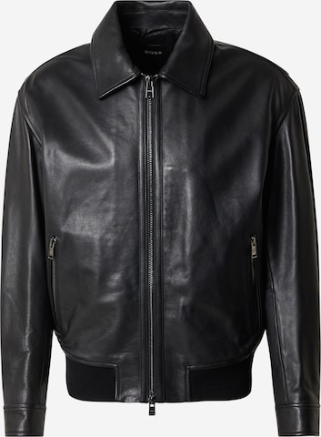 BOSSPrijelazna jakna 'C-Merwyn1' - crna boja: prednji dio