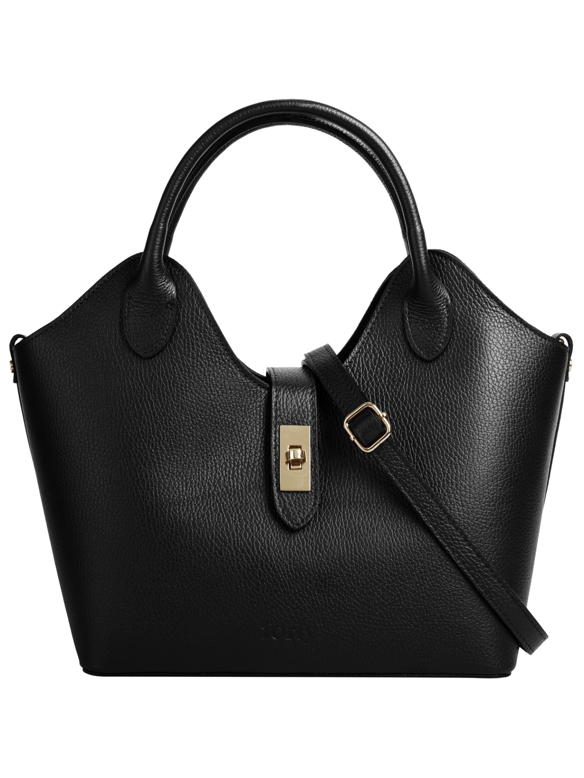 forty° - Shopper 'LANVERRA - M' en negro: frente