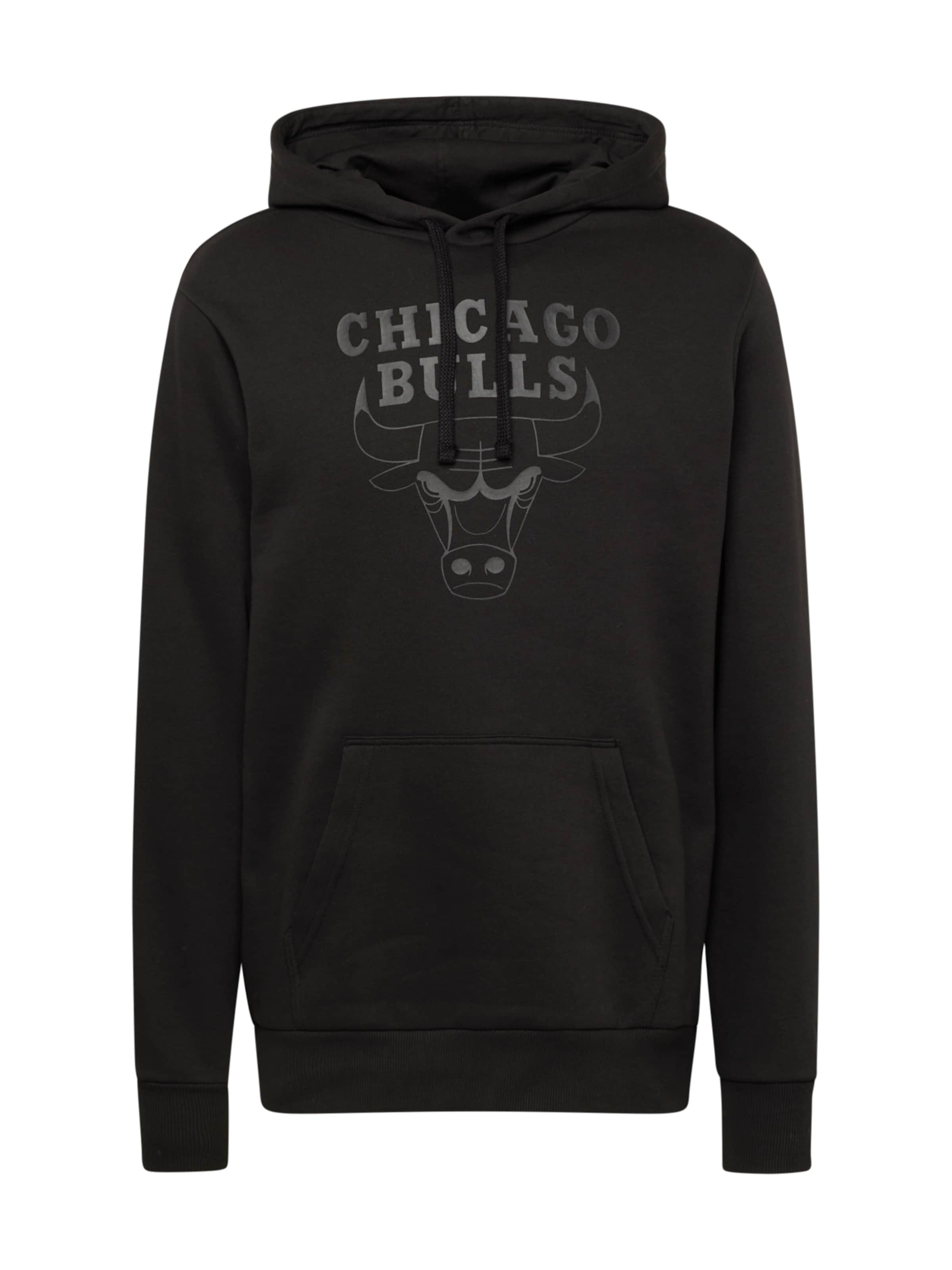 NEW ERA Свитшот 'NBA' в Черный: спереди