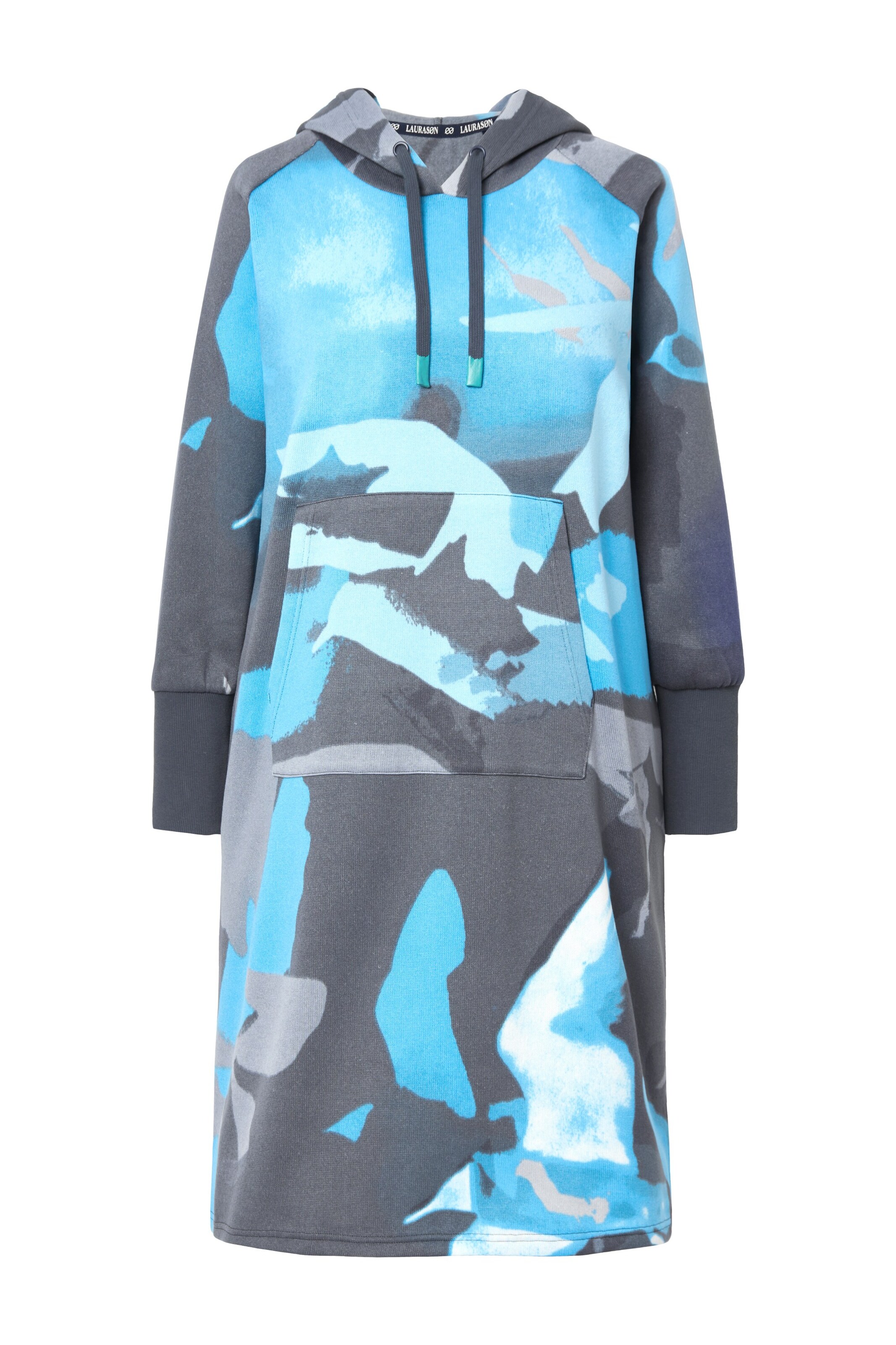 LAURASØN Jurk in Grijs: voorkant