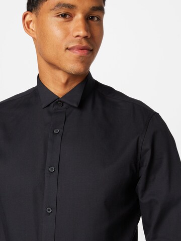 SELECTED HOMME Klasický střih Košile 'TUX' – černá