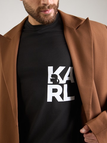 Karl Lagerfeld Μπλουζάκι σε μαύρο