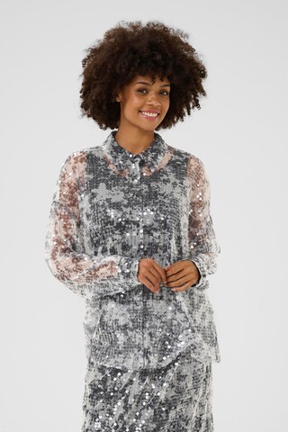 CULTURE Blouse 'Wilma' in Grey: front