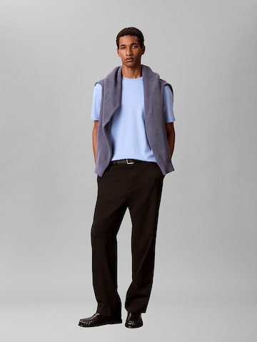 T-Shirt 'Supima' Calvin Klein en bleu