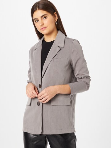 Blazer 'KATE ALMOND' Noisy may en gris : devant