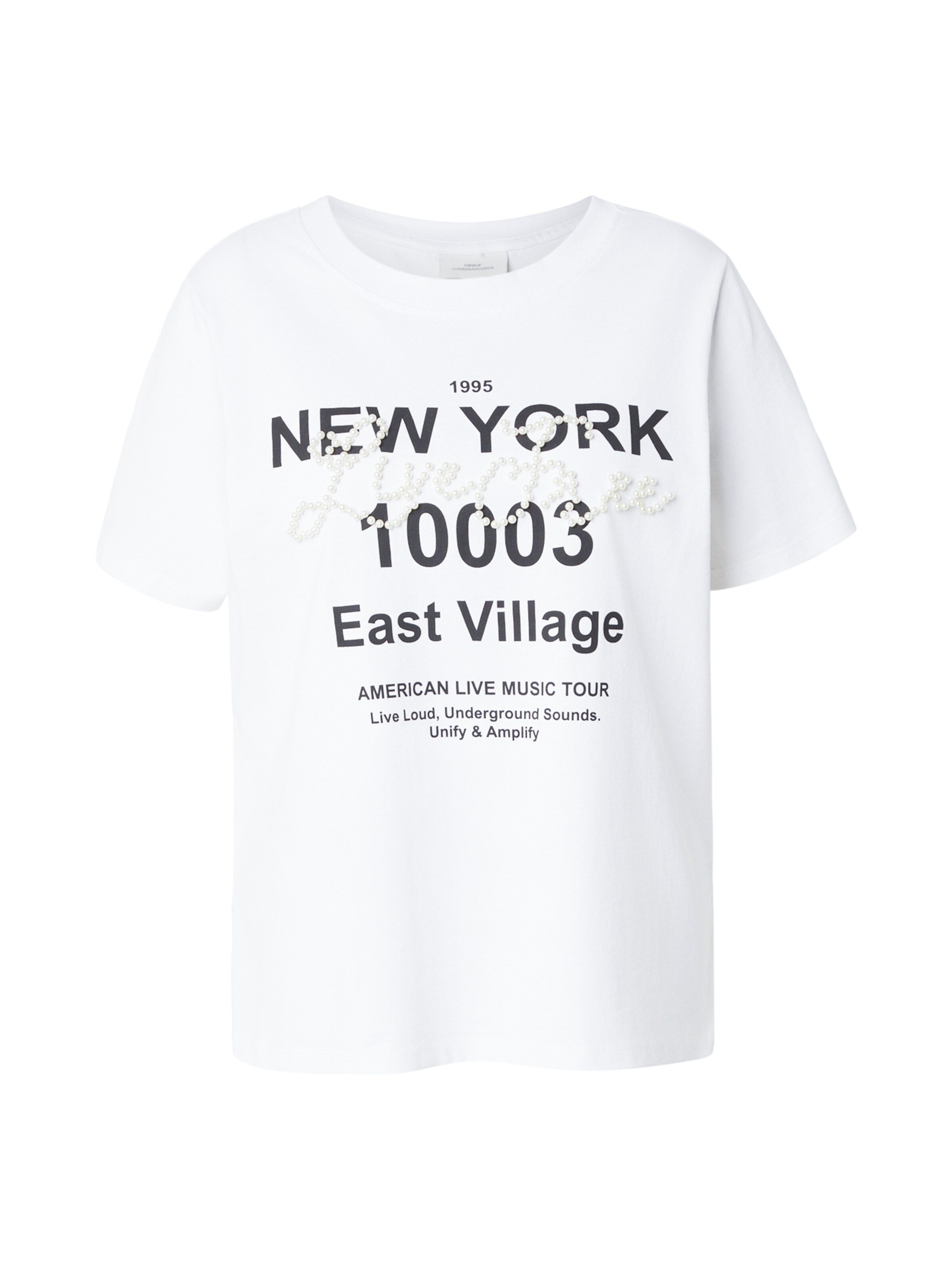 ONLY Carmakoma Shirt 'CARDIANNA' in White: front