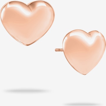 Echtzeit Earrings in Gold: front