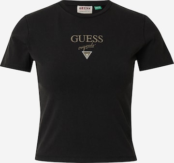 GUESS Originals T-Shirt in Schwarz: Vorderseite