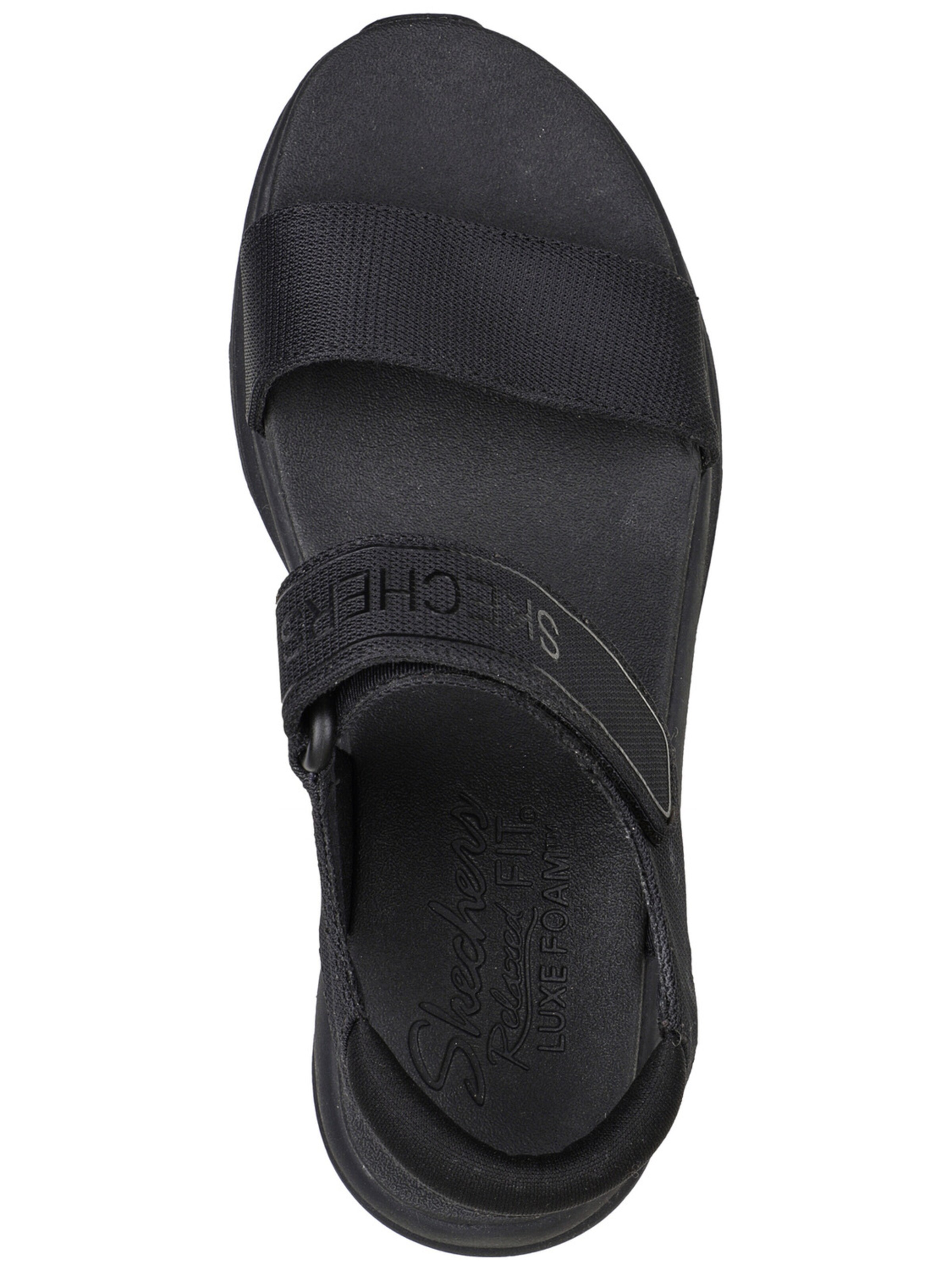 SKECHERS Sandale 'D'lux Walker - New B'‌‌‌‌‌‌‌‌‌‌ in Schwarz