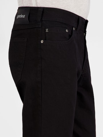 ATELIER GARDEUR Regular Jeans ´Denim Nevio´, Komfort-Stretch-Performance, Regular Fit in Schwarz