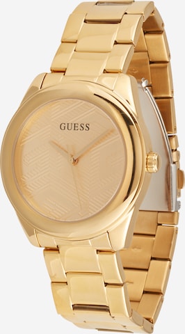 GUESS Analoguhr in Gold: Vorderseite