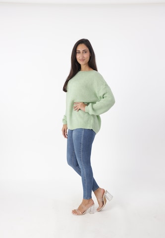 Elara Pullover i grøn