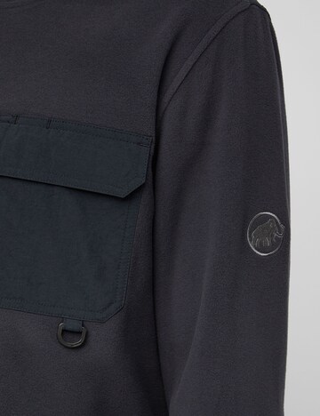 MAMMUT Athletic Sweater in Black
