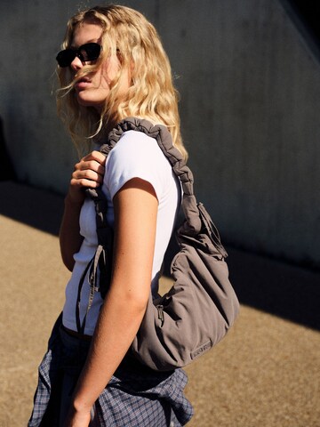 self. - Bolso de hombro en gris