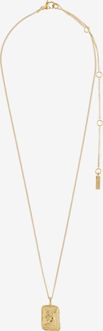 Collana 'Zodiac Sign Virgo' di Pilgrim in oro: frontale