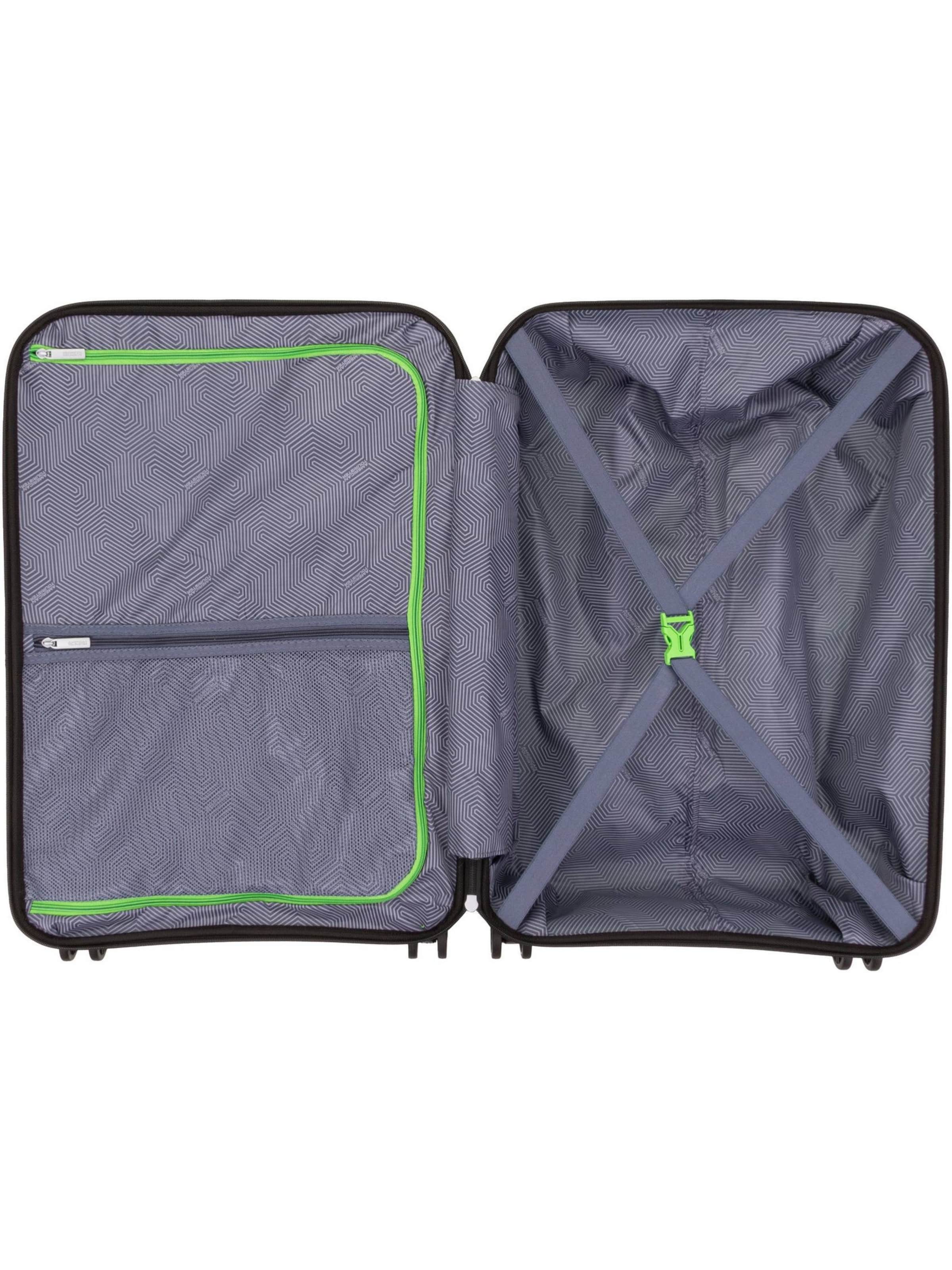 American Tourister Trolley 'Airconic Spinner' in Grün