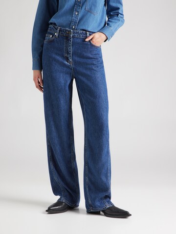 IRO Ohlapna forma Kavbojke | modra barva: sprednja stran