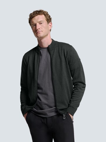 No Excess Strickjacke in Grau: Vorderseite