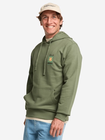 BILLABONG Sweatshirt 'Foundation' in Grün