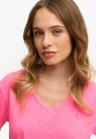 Superdry T-Shirt 'Studios' in Pink