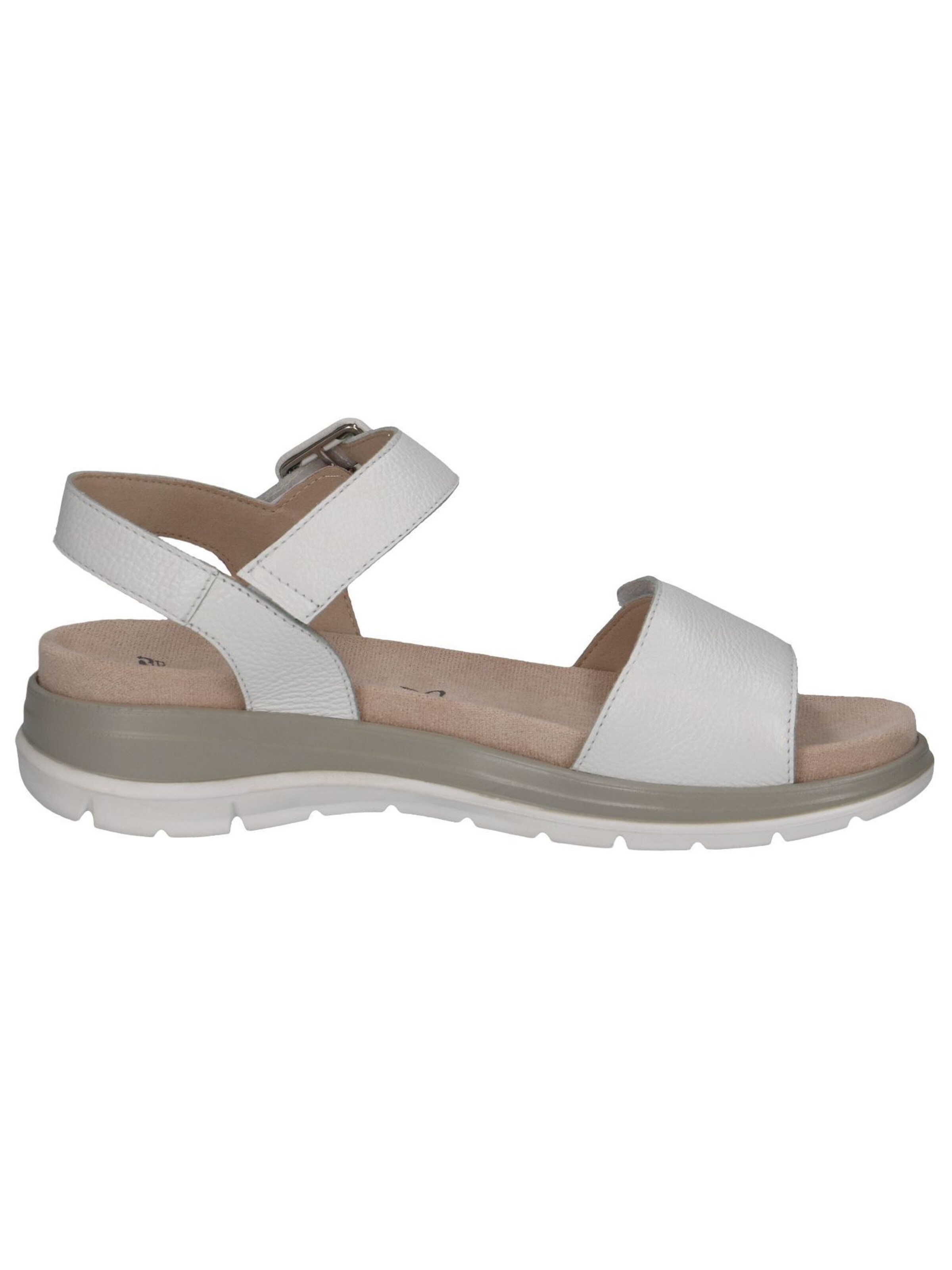 CAPRICE Strap Sandals in White