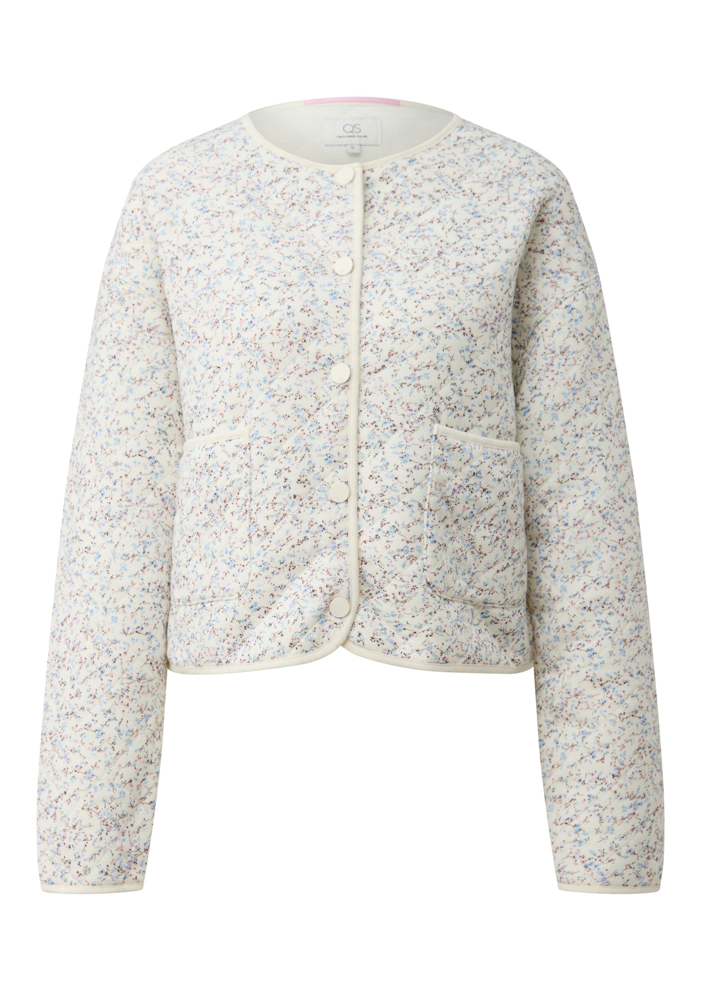 QS Between-Season Jacket in Mixed colors: front