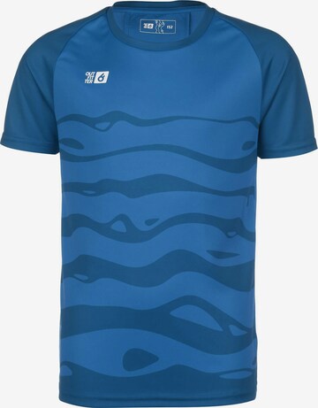 OUTFITTER Performance Shirt 'Ika' in Blue: front