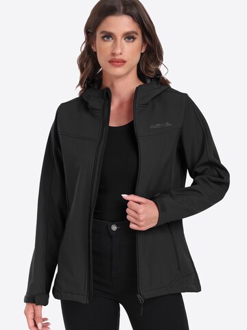 ATLASLAVA Outdoorjacke 'Outdoor Jacket'‌‌‌ in Schwarz: Vorderseite