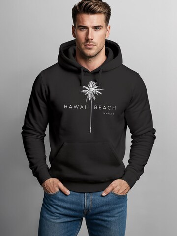 Neverless Sweatshirt 'Hawaii' in Black