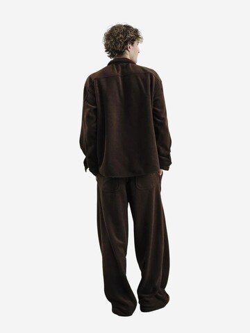 Giesto Regular fit Button Up Shirt in Brown