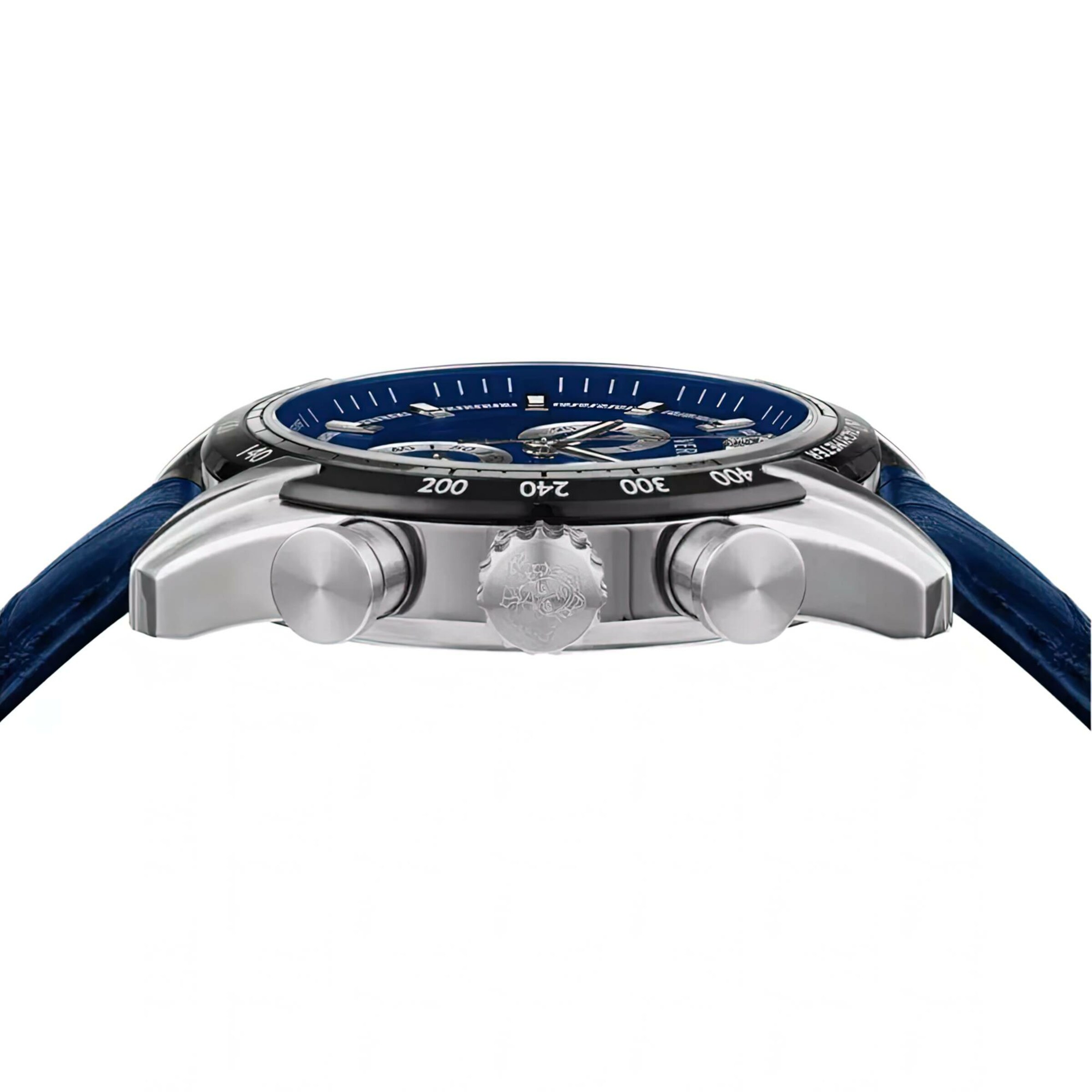 VERSACE Analog watch 'V-Ray' in Blue