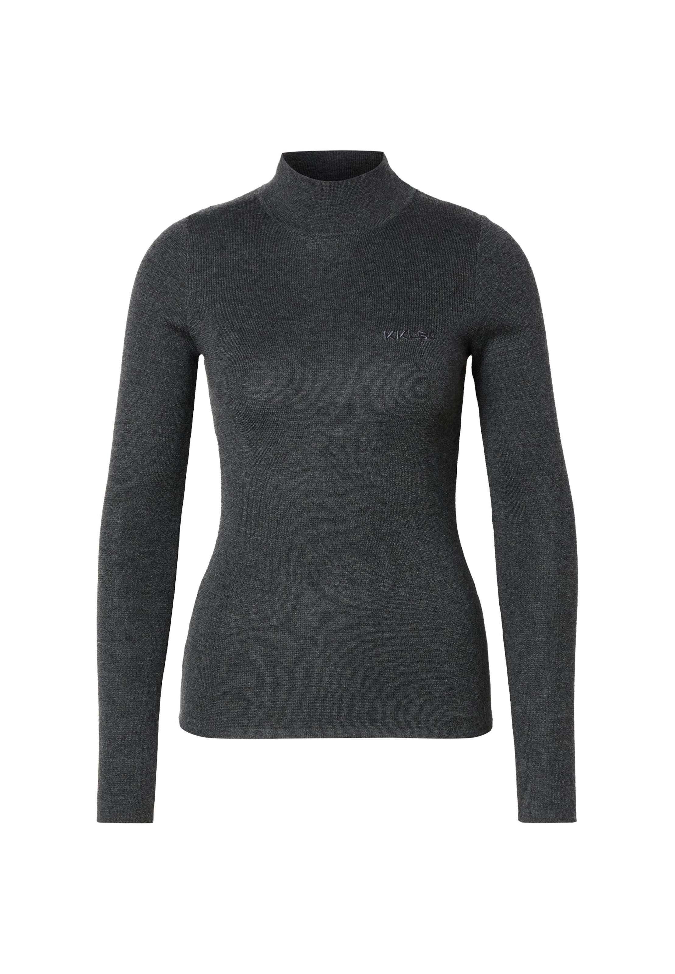 Pull-over Karo Kauer en gris : devant
