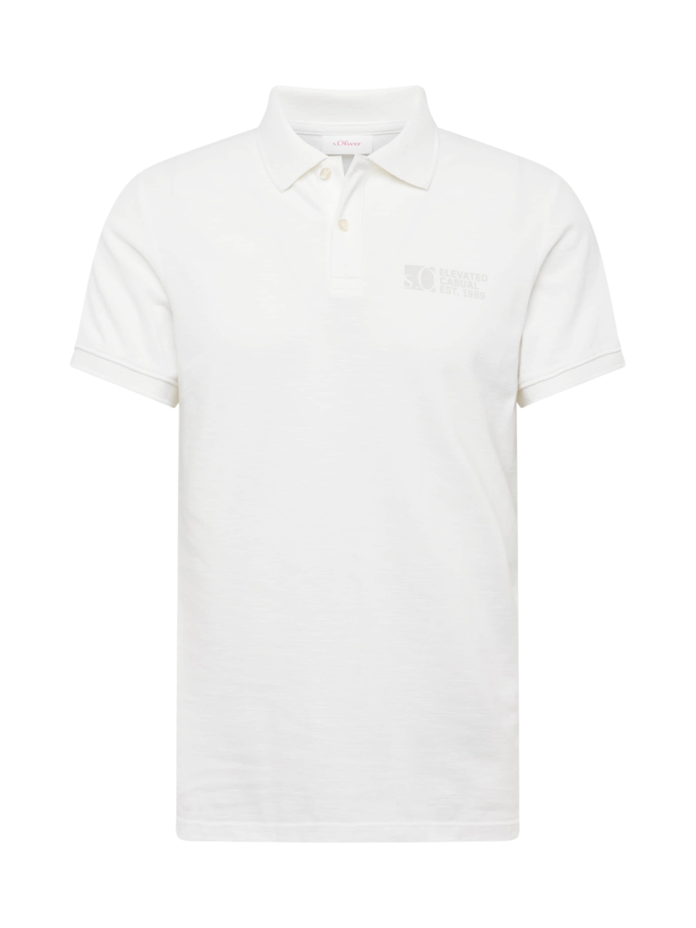 s.Oliver Shirt in Weiß: Vorderseite