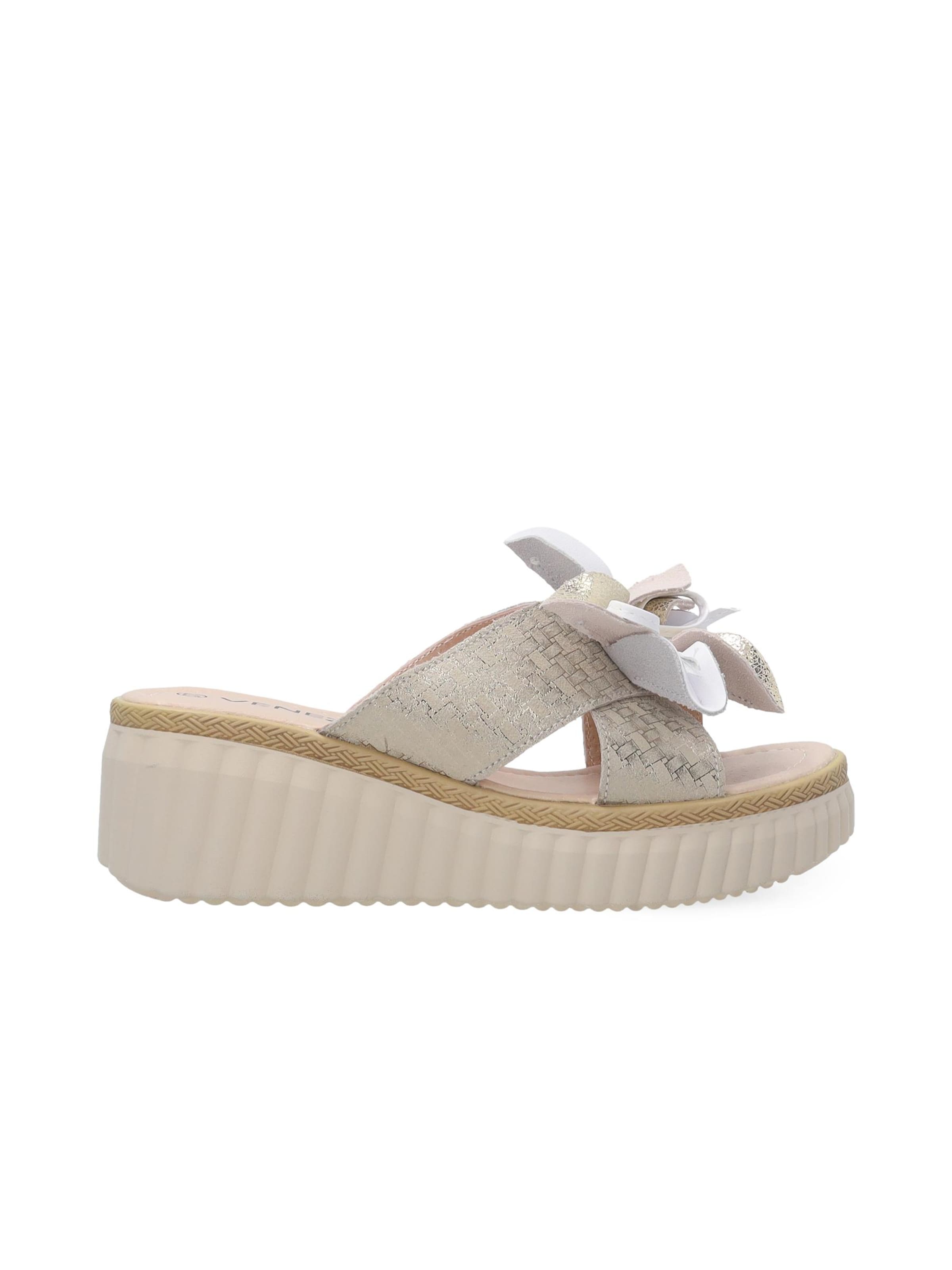 VENEZIA Pantolette 'Venezia' in Beige
