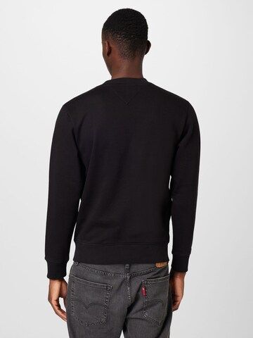 Tommy Jeans Sweatshirt in Schwarz