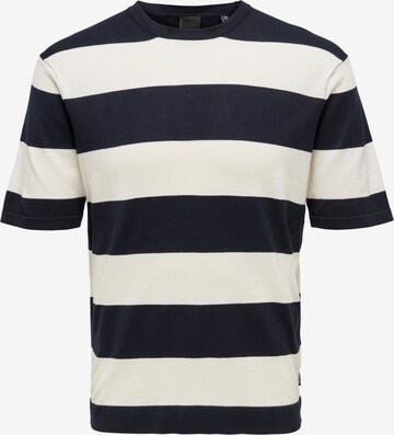 Only & Sons Sweater 'WYLER' in Blue: front