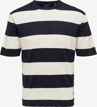 Only & Sons Pullover 'WYLER' em navy / branco, Vista do produto