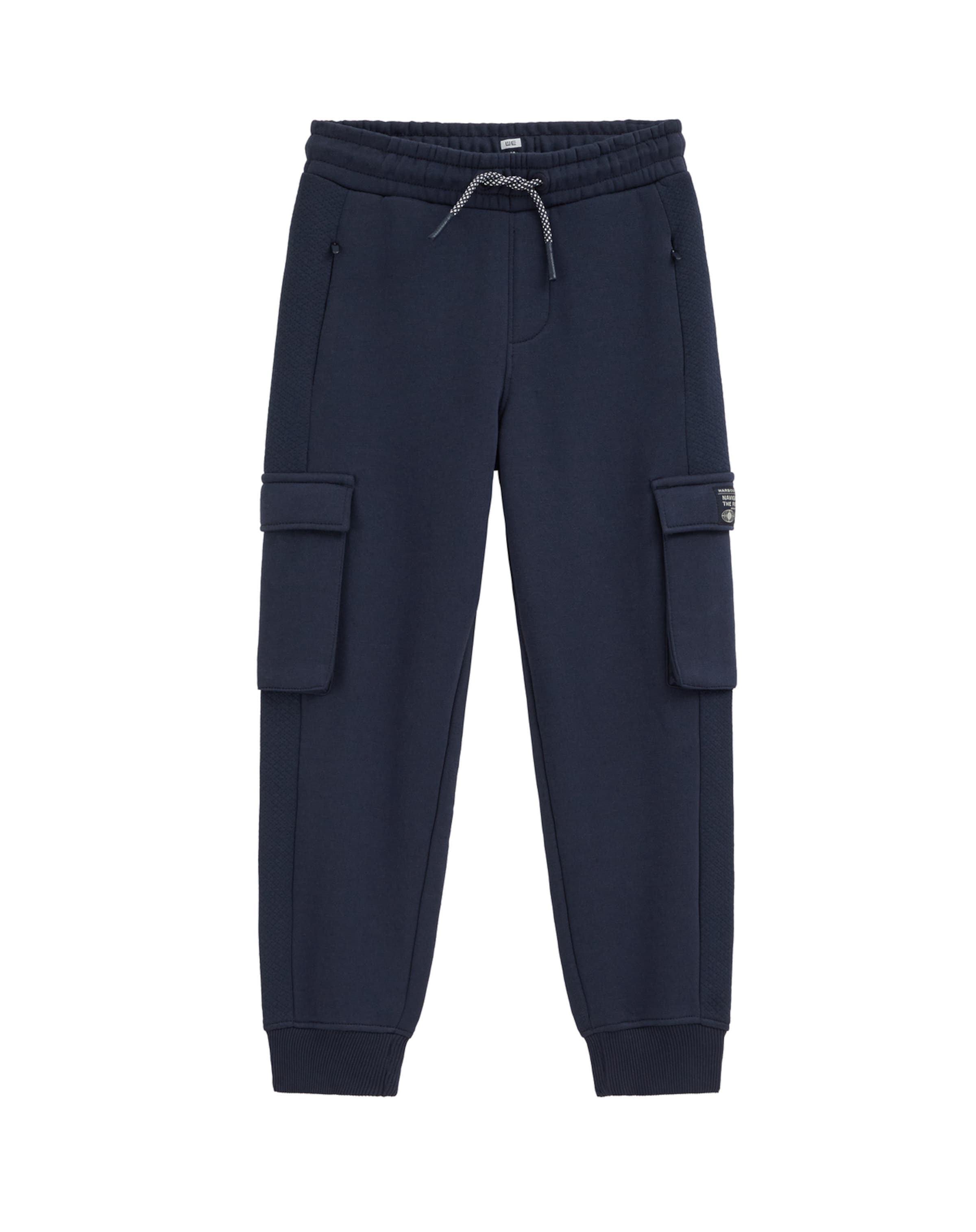 WE Fashion - Tapered Pantalón en azul: frente