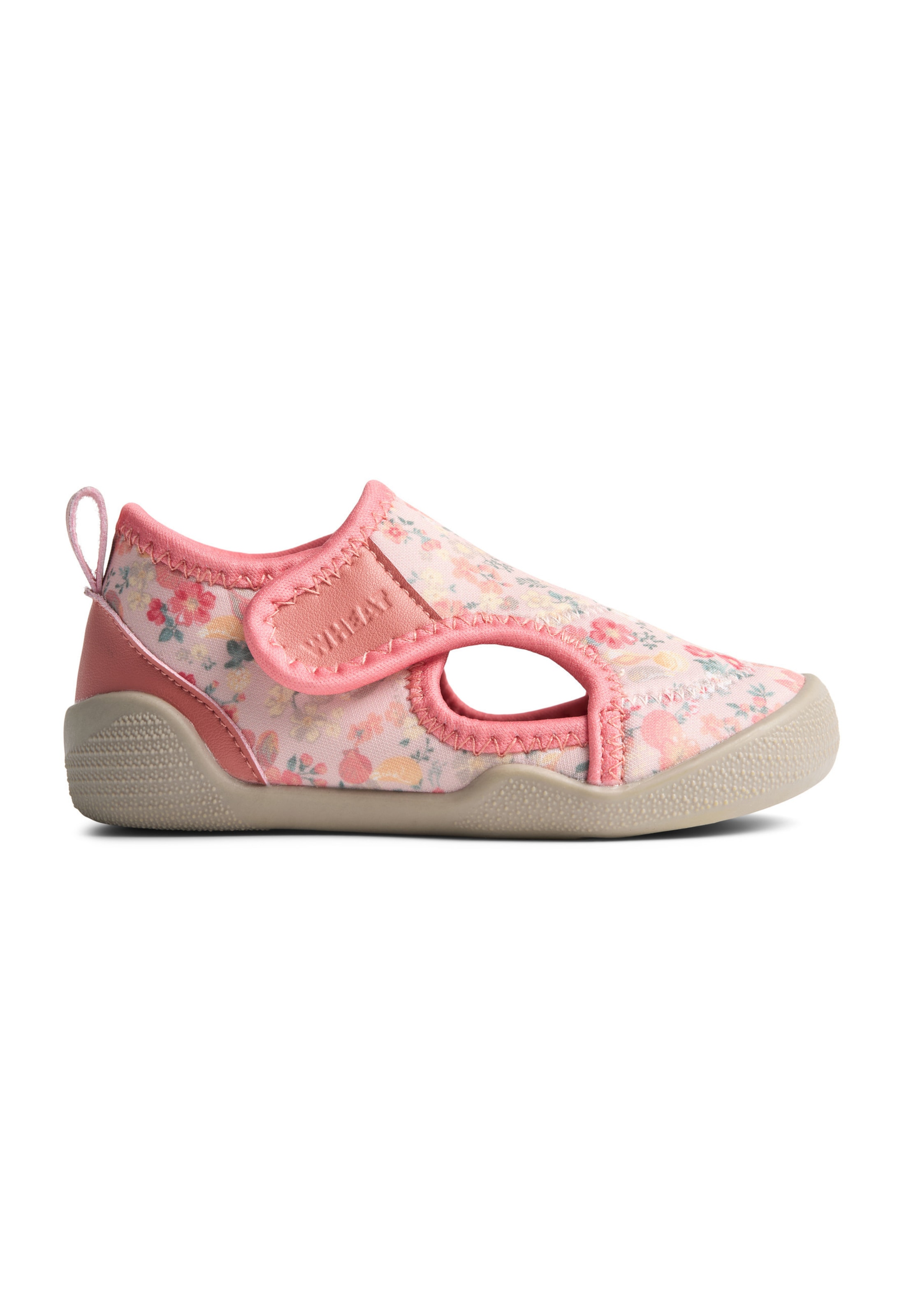 WHEAT Buty na plażę/do kąpieli 'Swirl' w kolorze pomarańczowy: przód