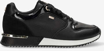 MEXX Rövid szárú sportcipők 'Fleur' - fekete: elől