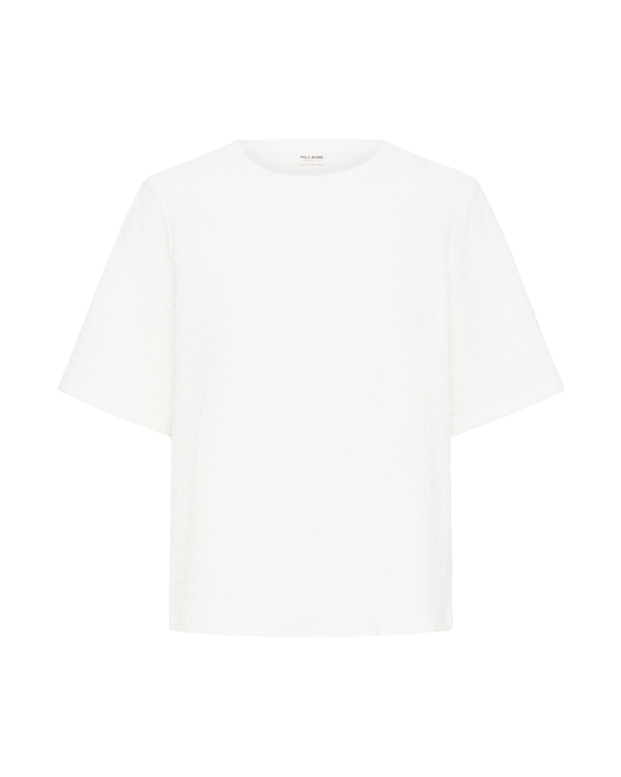 Pulz Shirt 'PZBrea' in White: front