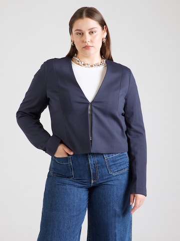 Sacou 'CARGOLDTRASH' de la ONLY Carmakoma pe albastru: față