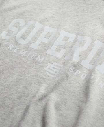 Superdry T-Shirt 'Core Sports' in Grau