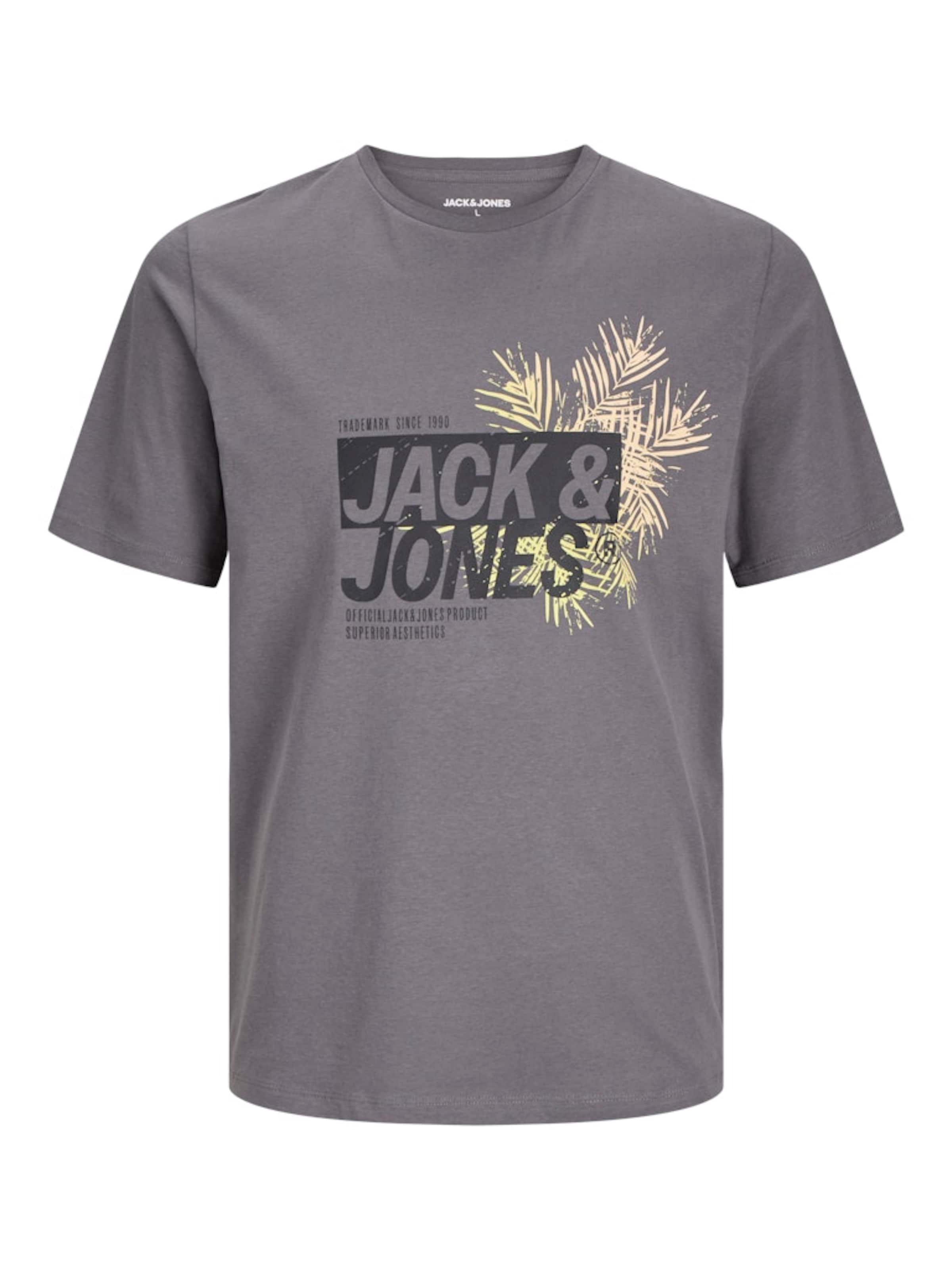 T-Shirt 'JJJAXON' JACK & JONES en bleu