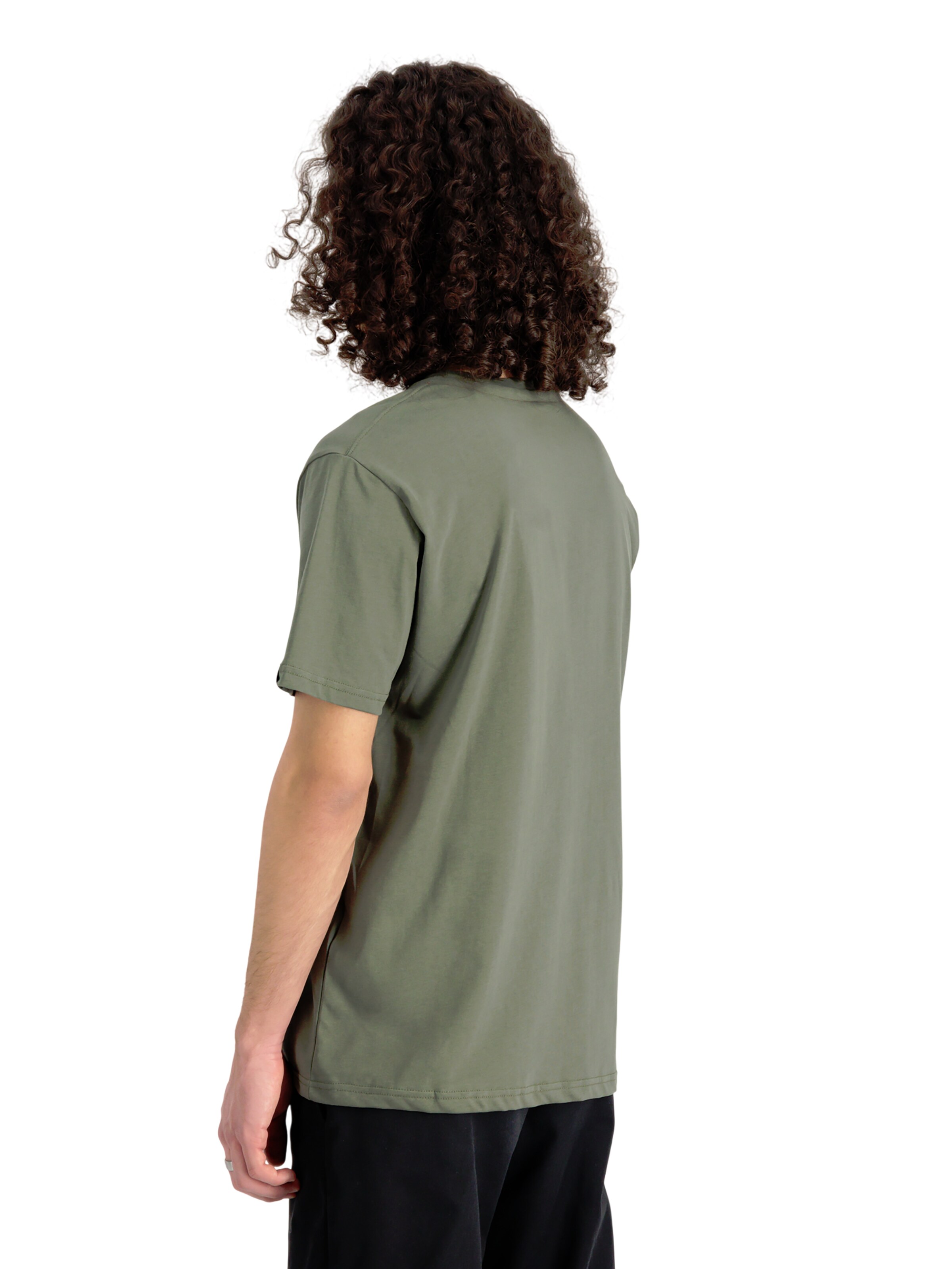 ALPHA INDUSTRIES Shirt 'Alpha PP'‌‌‌ in Grün
