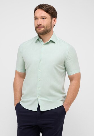 ETERNA Comfort fit Button Up Shirt '1863' in Green: front