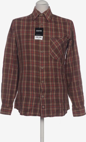 Marlboro Classics Button Up Shirt in S in Brown: front