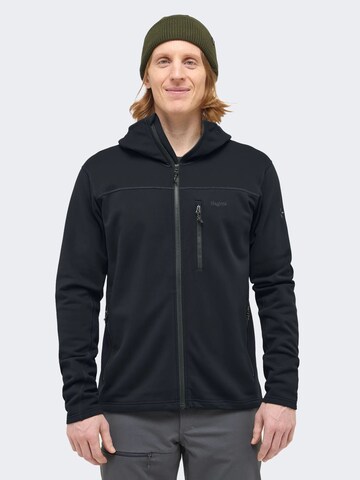 Haglöfs Outdoorjacke ' Rosson' in Schwarz: Vorderseite