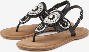 Flip-flops de la LASCANA pe negru